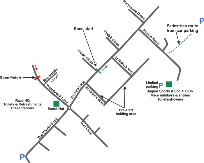 Detailed location map